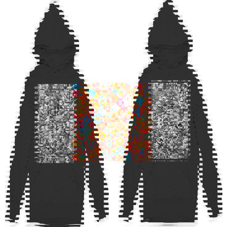 アメリカンキルト カラフル パッチワーク キルティング キルター ソーイング パーカー