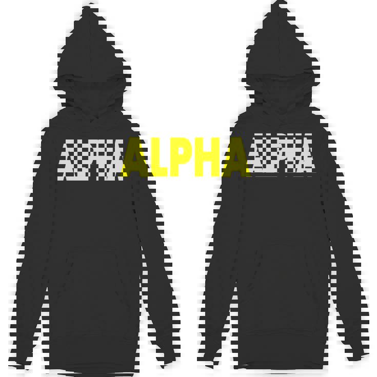 アルファ 長袖tシャツ パーカー