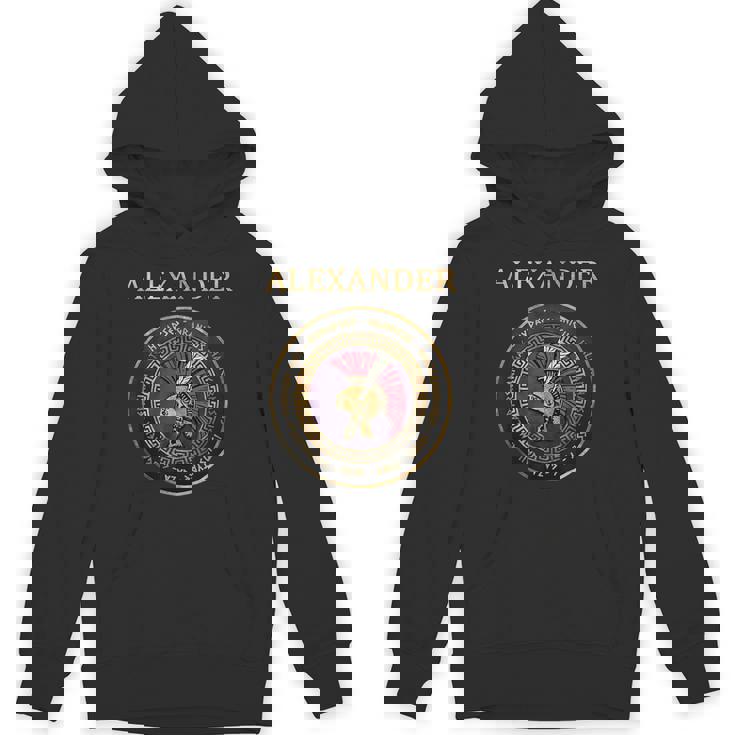 アレキサンダー大王古代の戦いのシンボル パーカー