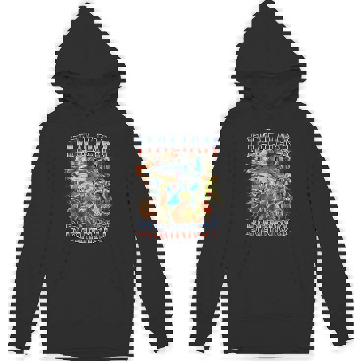 イタリア 脳 ロット 面白い イタリア 脳 ロット ミーム パーカー