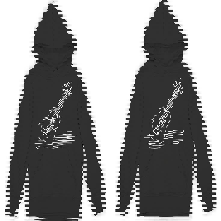 ウクレレ ラインアート ミュージシャン向け ウクレレ パーカー