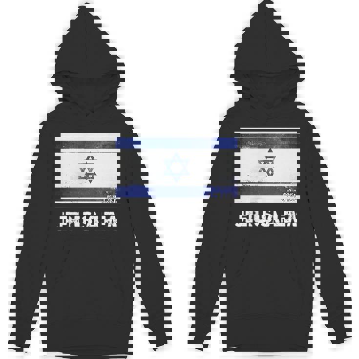 エルサレムイスラエル国旗シャツ パーカー