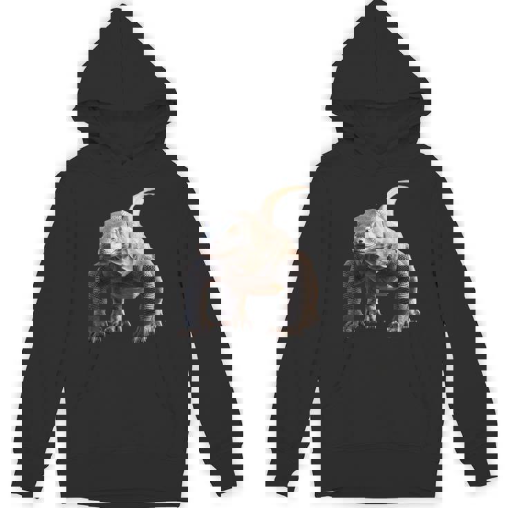 オオトカゲ 爬虫類 コモドドラゴン バンドドラゴン トカゲドラゴン パーカー