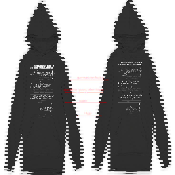 オタク標準模型方程式 物理学 数学科 先生 長袖tシャツ パーカー