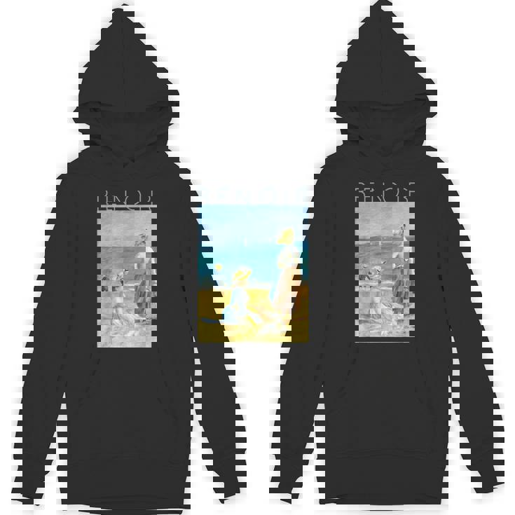 オーギュスト・ルノワール ビーチのフィギュア パーカー