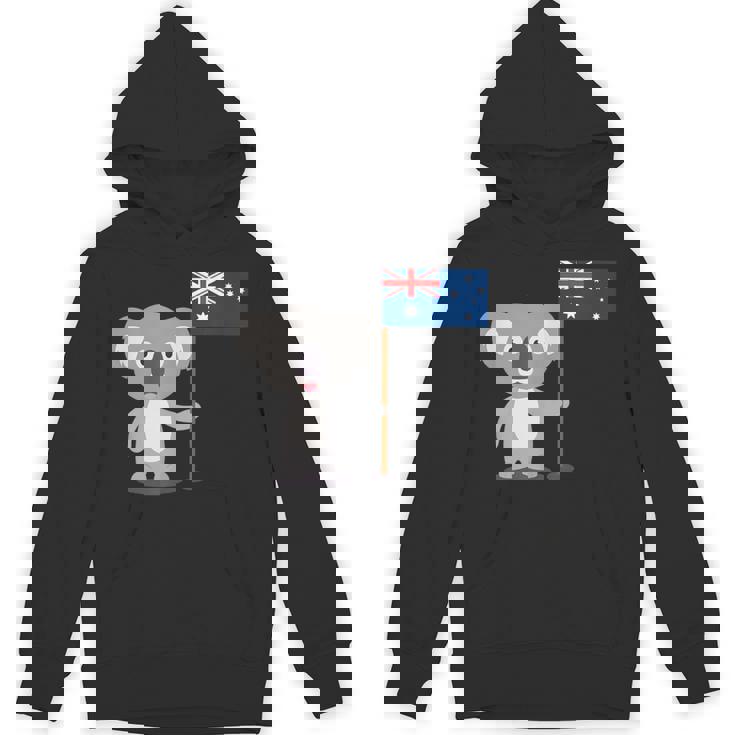 オーストラリアのコアラ オーストラリア国旗 パーカー