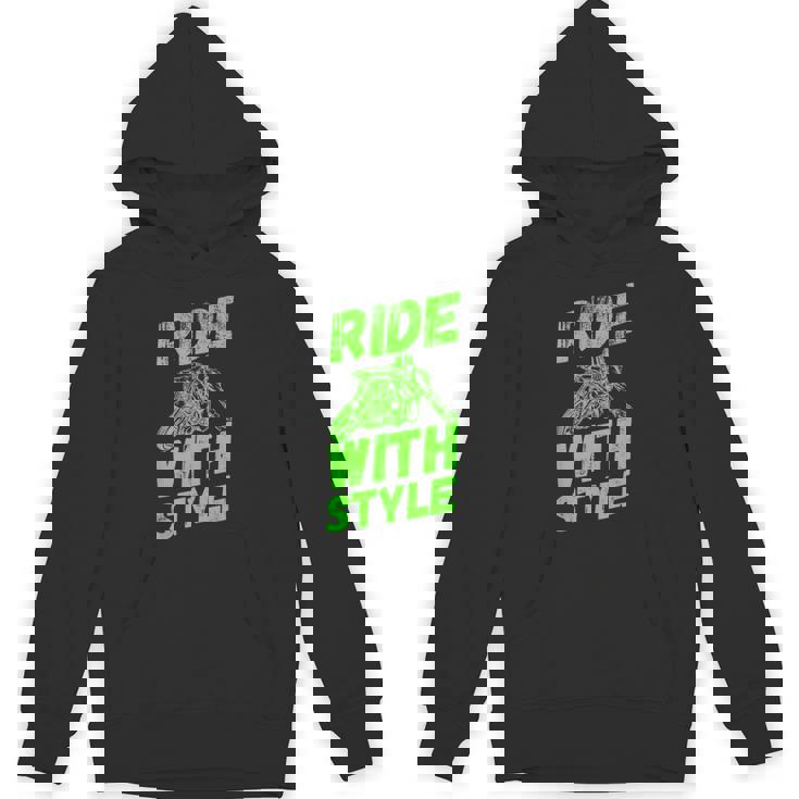 オートバイファンのためのスタイルヴィンテージ引用で乗る パーカー