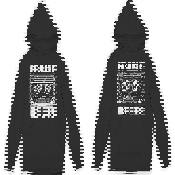 カセット No Music No Life Music Lover パーカー