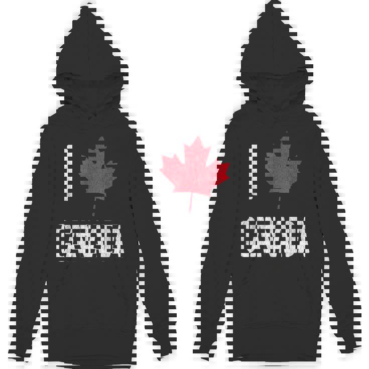 カナダ お土産 I Love Canada パーカー