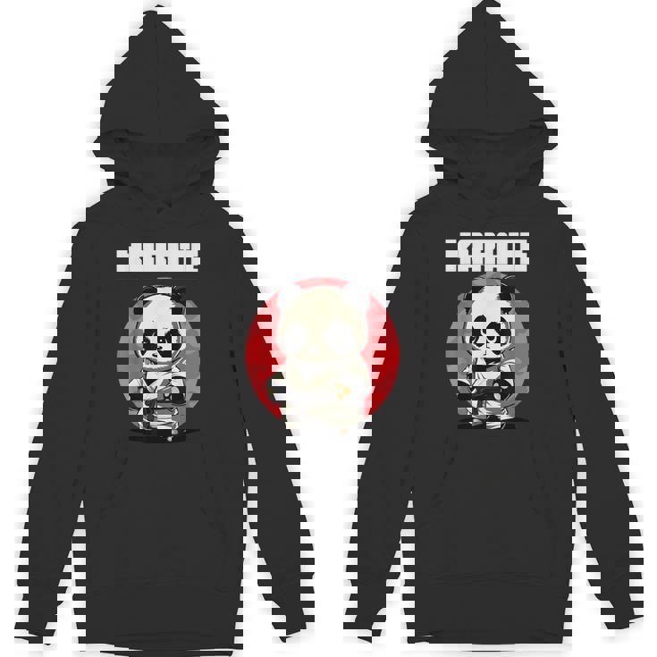 カラテカと空手パンダ パーカー