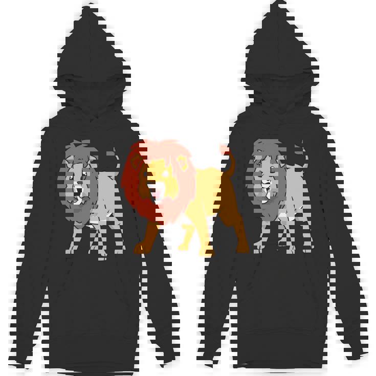 カワイイライオン 長袖tシャツ パーカー