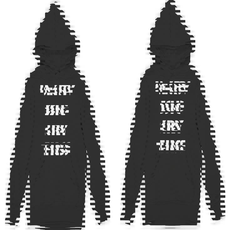 カービィのことをやってるカービィだよ 長袖tシャツ パーカー