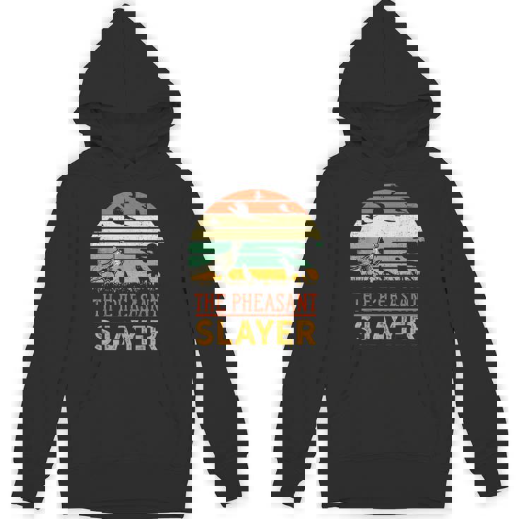 キジの鳥狩り 面白いスレイヤーハンターレトロヴィンテージ パーカー