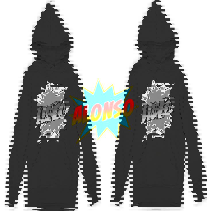 キッズ 男の子 アロンソ 名前 コミック 本 スーパーヒーロー パーカー