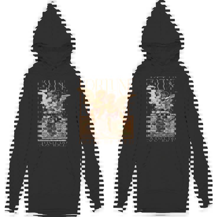 キューピッドとサイケ 2人の天使の赤ちゃん ドルフォーチュンアート 長袖tシャツ パーカー