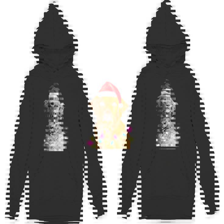 クリスマス ゴールデンレトリバー クリスマス ドッグツリー サンタハット リトリーバー 長袖tシャツ パーカー