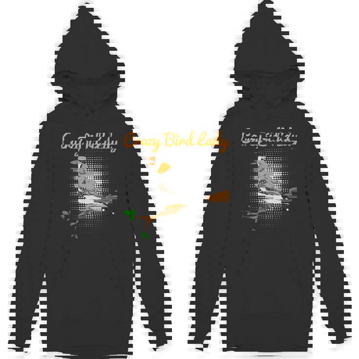 クレイジーバードレディキンカチョウ鳥類学 パーカー