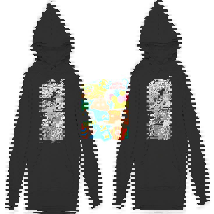 クレヨンしんちゃん アメコミ風のしんちゃん パーティタイム パーカー