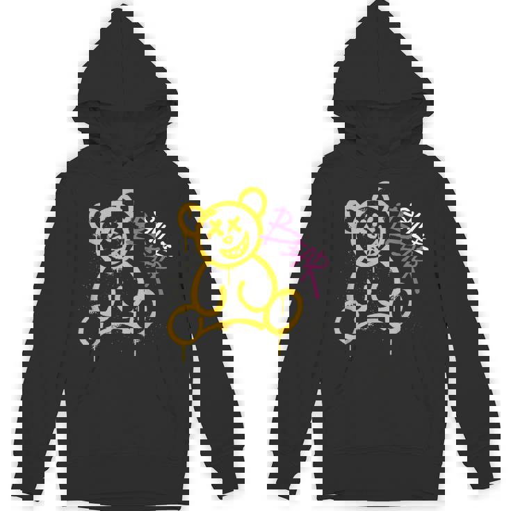 グラフィティベア グラフィティ テディベア 笑うクマ スマイルベア パーカー