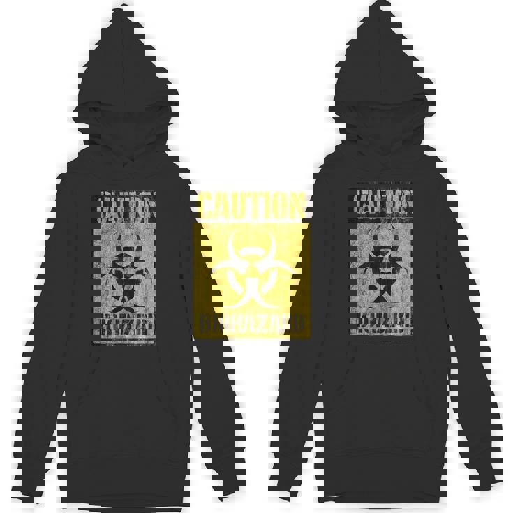 グランジ バイオハザード シンボル 黙示録後 警告サイン パーカー