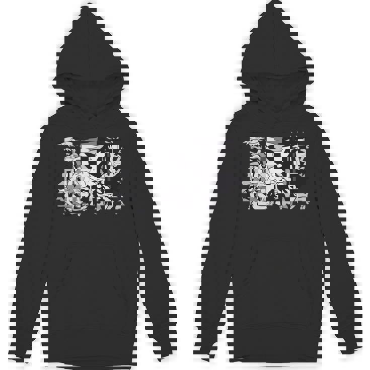 ゲルニカのアートワーク 長袖tシャツ パーカー