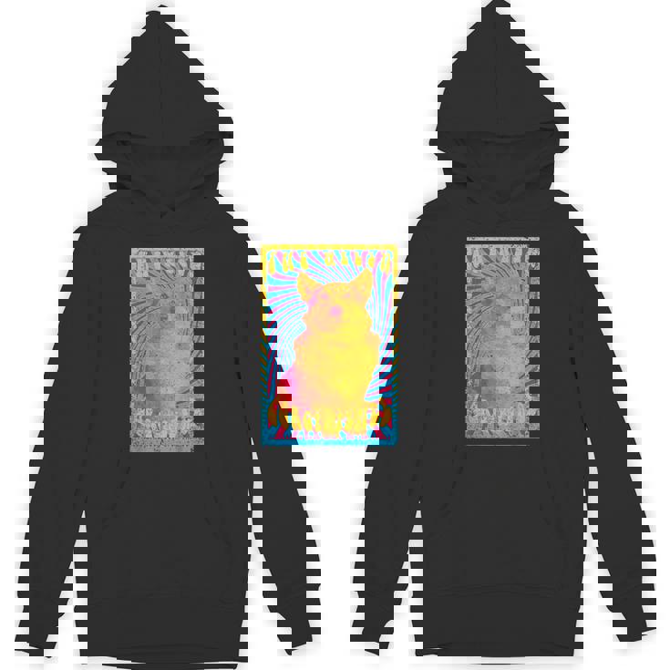 コーギードッグファニーサイケデリック1960年代ウェルシュコーギーペンブローク パーカー