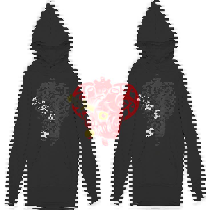 サイコビリー ホラー パンクロック Hr アンデッドハート パーカー