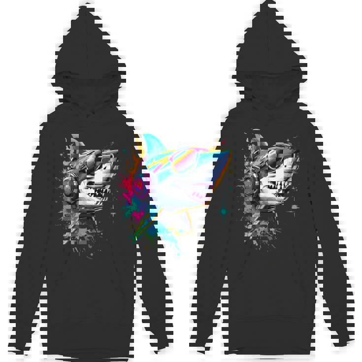 サメのモチーフ サメ タイガーシャーク オグロメジロザメ ホオジロザメ パーカー