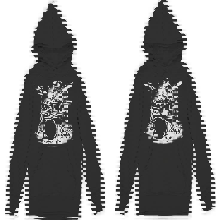 シュナウザー ドラムを弾く ドラマー 犬好き パーカー