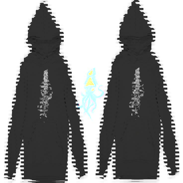 シュールリアルブルーイカ パーカー