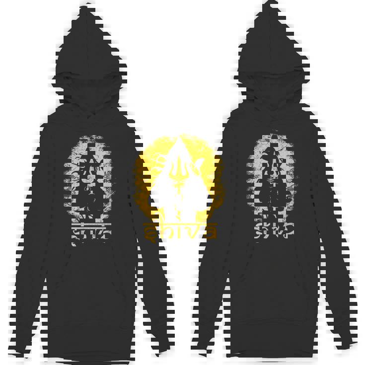 シヴァ 神聖なトライデントデザイン 男性用 ヒンズー教の神 シヴァ神 パーカー