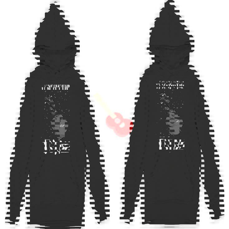 ジャズミュージックとジャズギター-調子が狂っていない 長袖tシャツ パーカー