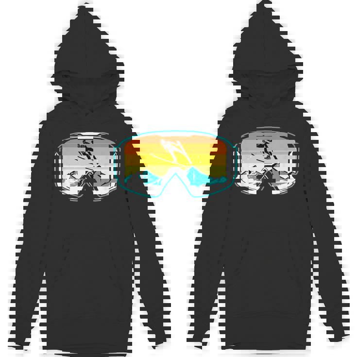 スキー 山 スキー ジャンプ パーカー