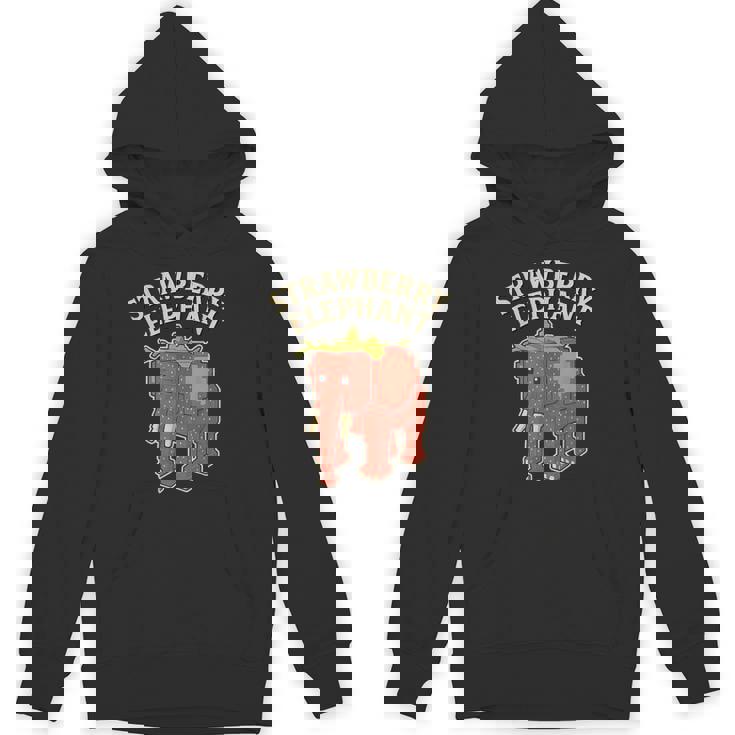 ストロベリーエレファント 面白いイタリアンブレインロットゲームミーム パーカー