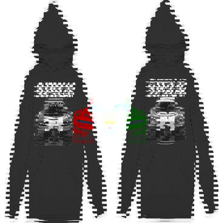 スポーツカーファンのためのスーtシャツ パーカー