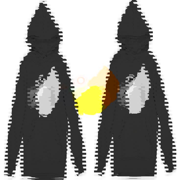 ズグロシロハラインコ 長袖tシャツ パーカー