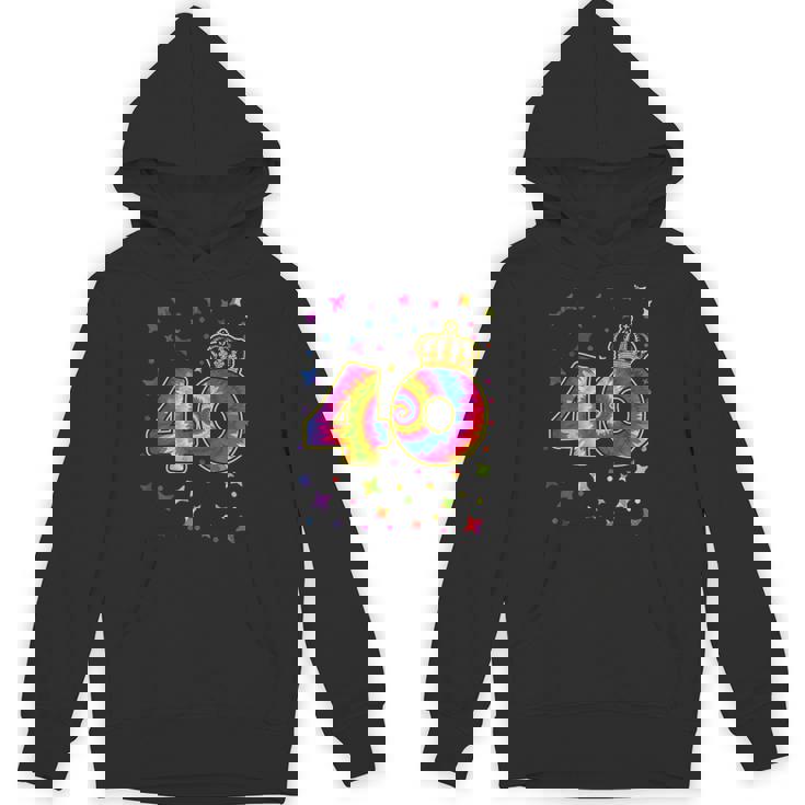 タイダイ 40歳の誕生日パーティー 40歳 お祝い パーカー