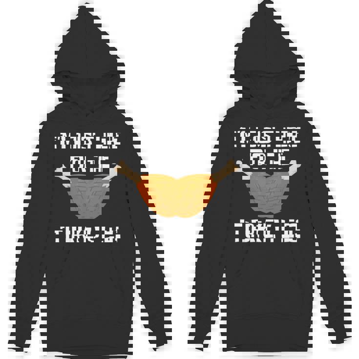 ターキー・レッグ・ファニー・サンクスギビング・ターキーのためにここに来たんだ 長袖tシャツ パーカー