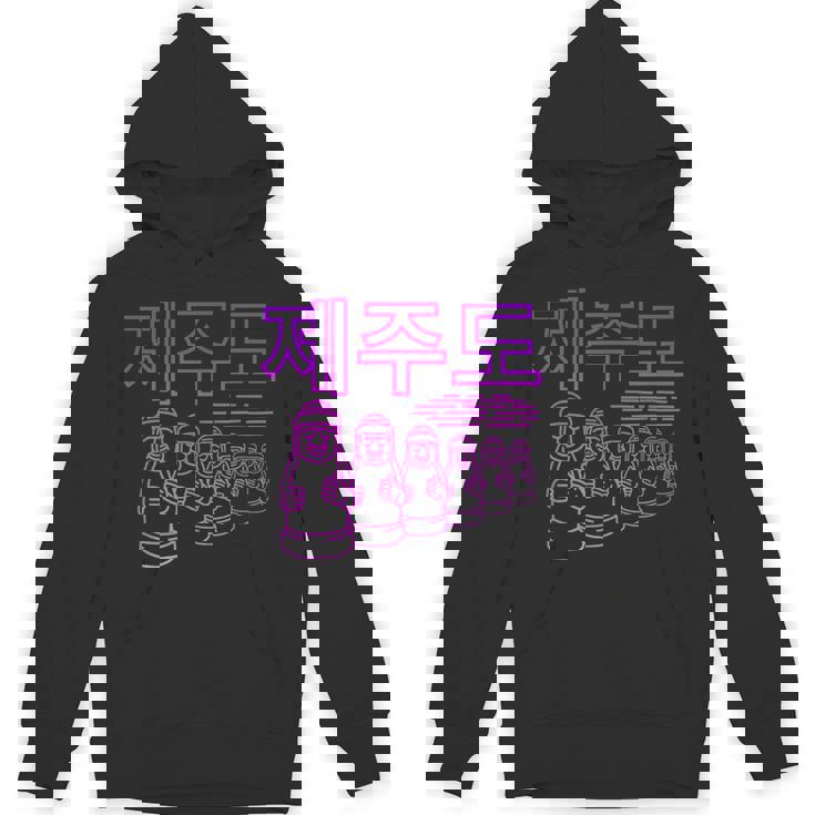 チェジュ島 韓国 ドルハリューバン 像 パーカー