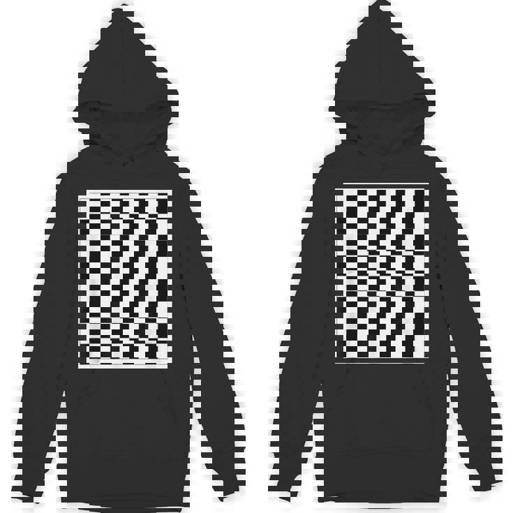 チェッカー柄チェス パーカー