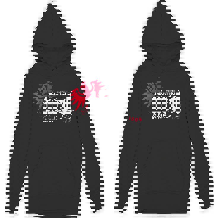 チロルイーグルメンズレディースキッズtシャツの状態へのチロルの忠誠 パーカー