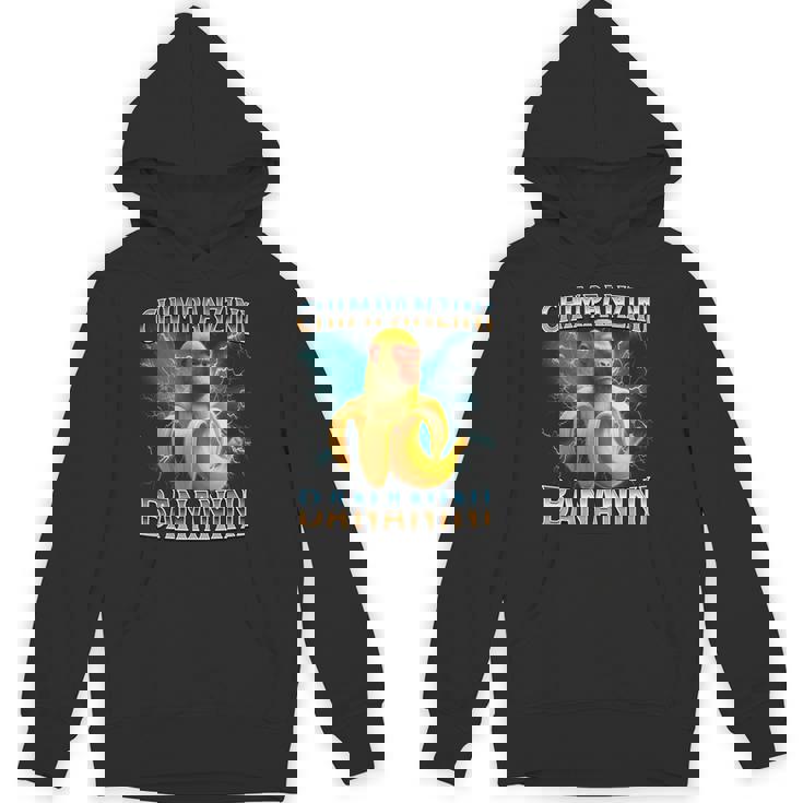 チンパンジーニ バナニーニ イタリアンブレイン 長袖tシャツ パーカー