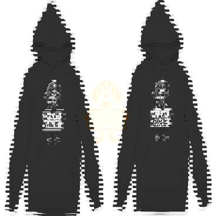 チームクリケット、クリケットの正義、犬好き、ハンティングドッグ パーカー