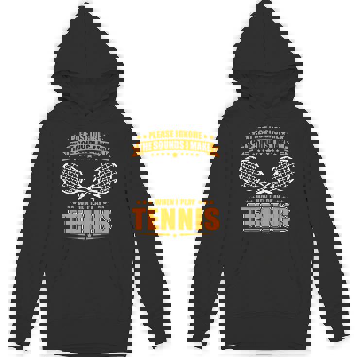 テニスノイズ-面白いテニスシャツ パーカー