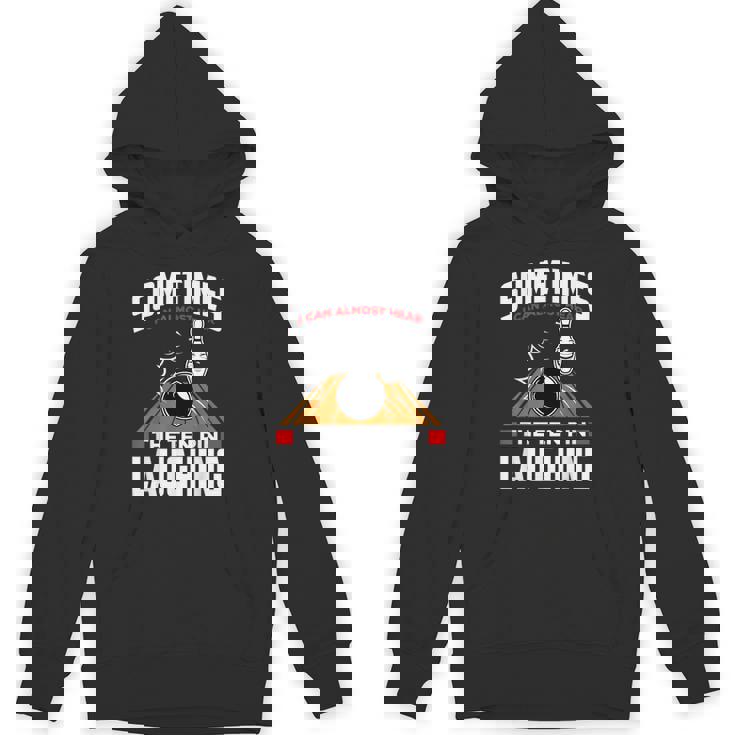 テンピンの笑い声を聞いてください-面白いボウラーとボウリング パーカー