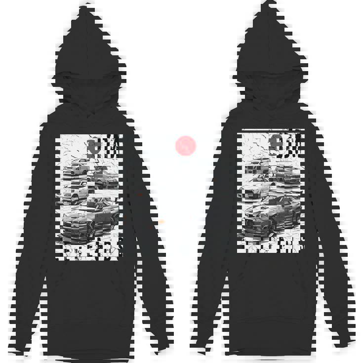 ディストレス Jdm レジェンズ レースカー 国旗 日本製 長袖tシャツ パーカー