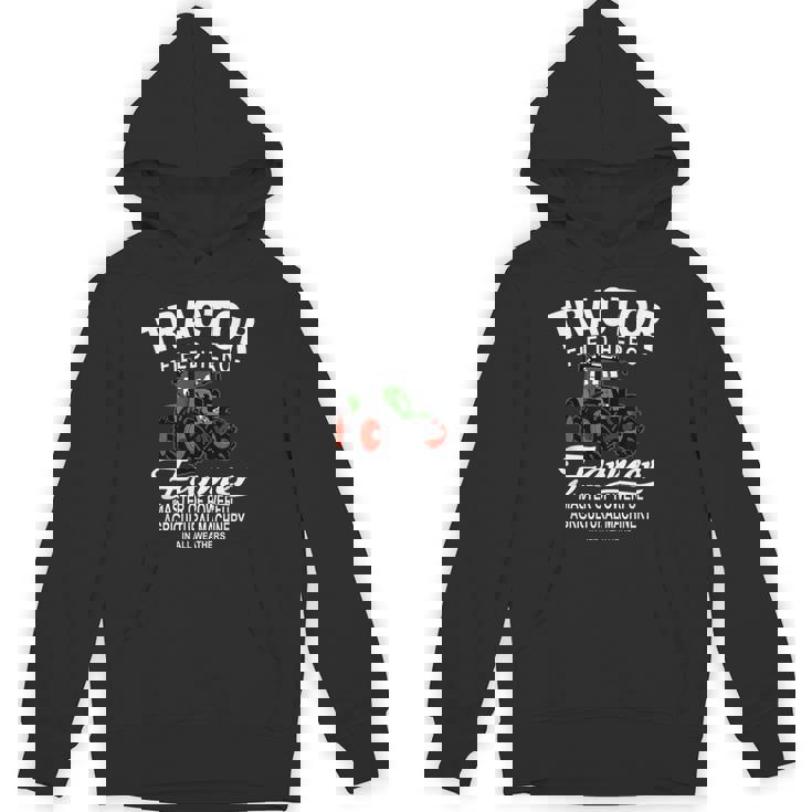 トラクター、トラクター、トラクター、農業 パーカー