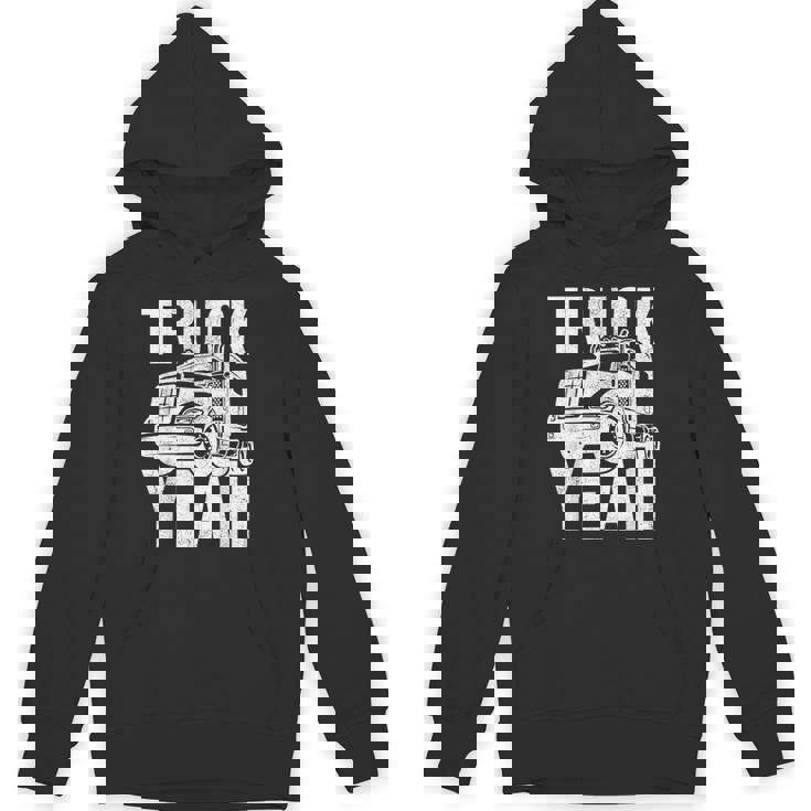 トラッカー 18輪トラック イェーピンク パーカー