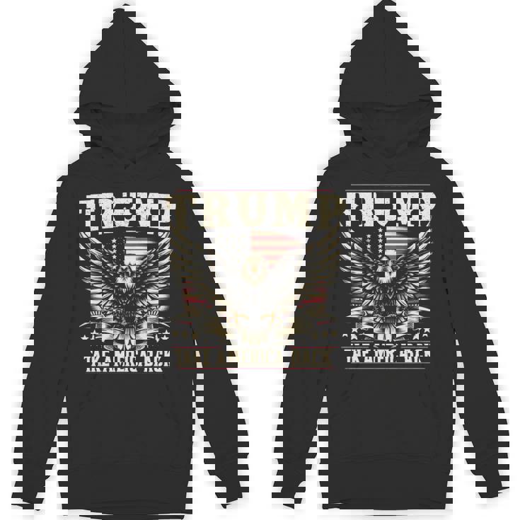 トランプ 2024 テイク・アメリカ・バック トランプ大統領 長袖tシャツ パーカー