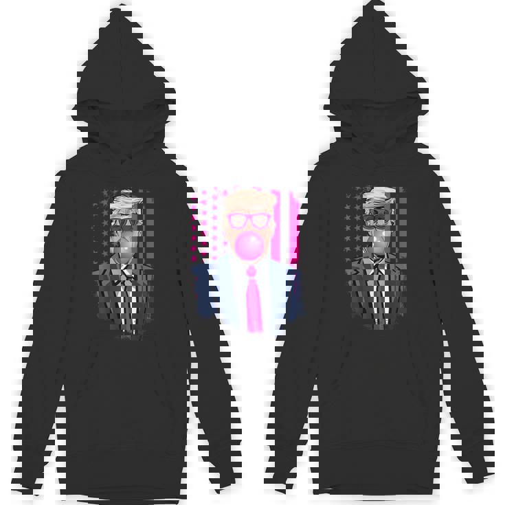 トランプ バブルガム アメリカ国旗 アメリカ トランプ パーカー